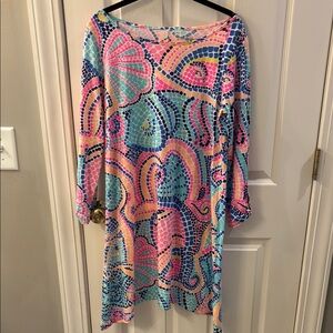 Colorful Long Sleeve Dress